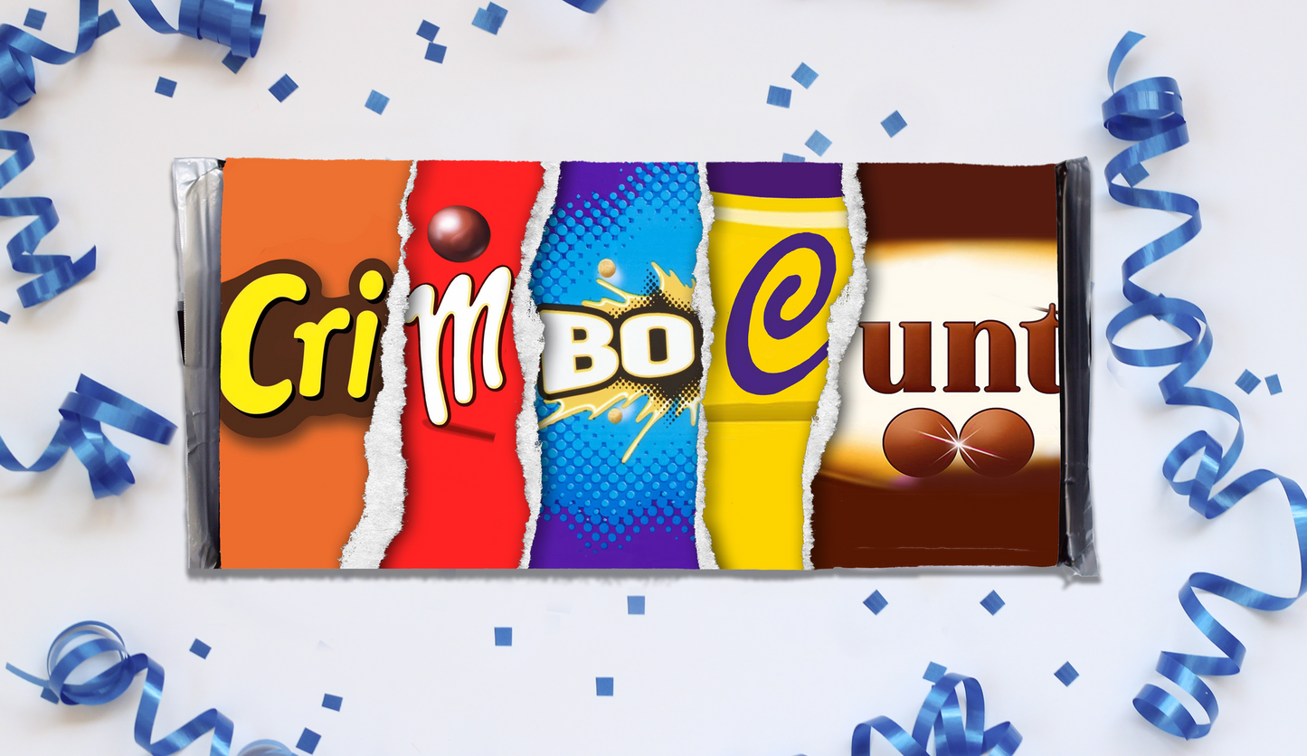 Crimbo C*** Chocolate Bar