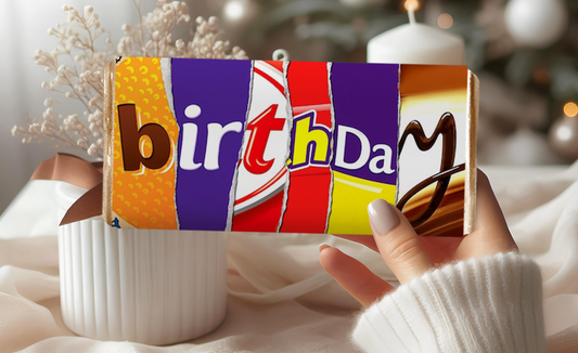 Birthday Chocolate Bar
