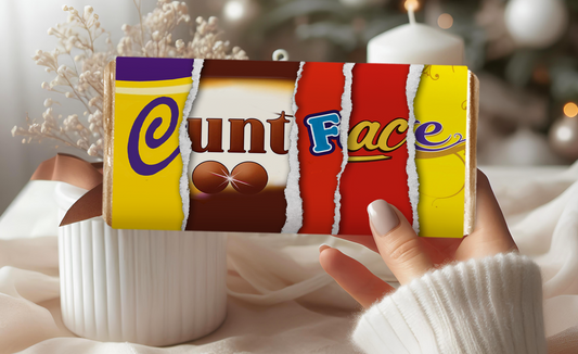 C*** Face Chocolate Bar