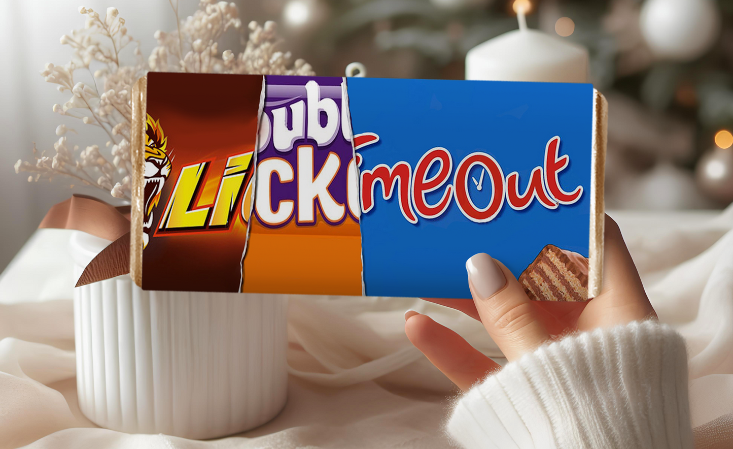 Lick Me Out Chocolate Bar