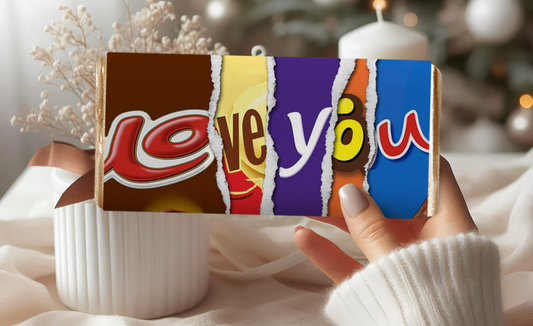 Love You Chocolate Bar