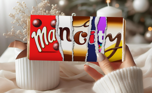 Manchester City Chocolate Bar