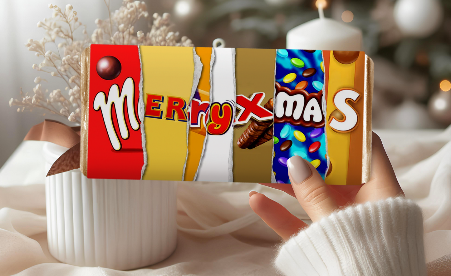 Merry Xmas Chocolate Bar