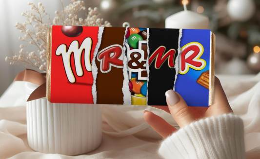 Mr & Mr Chocolate Bar