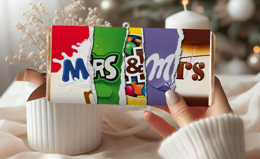 Mrs & Mrs Chocolate Bar