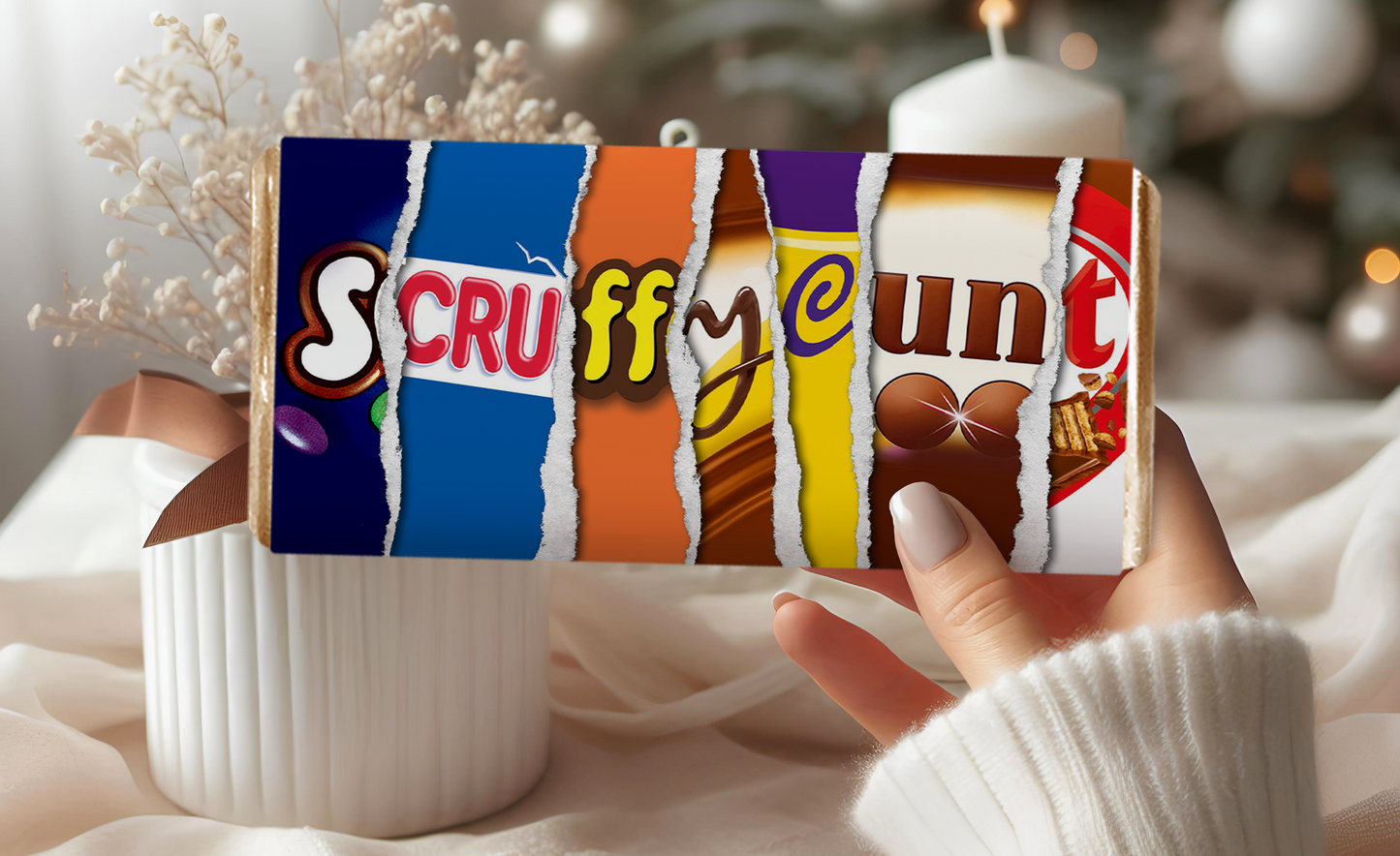 Scruffy C*** Chocolate Bar